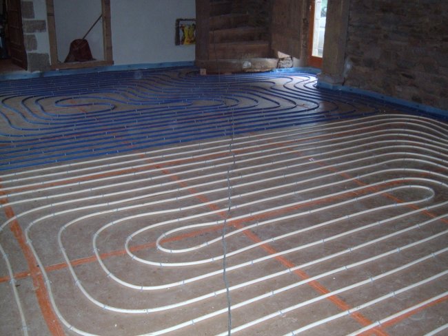 Plancher chauffant